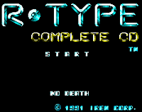 R-Type Complete CD - invulnerability