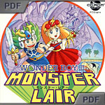 Wonder Boy III Monster Lair manual