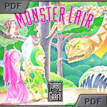 Monster Lair Turbografx-16 manual