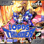 Lords of Thunder manual