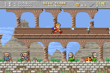 Legend Of Hero Tonma - Arcade Game