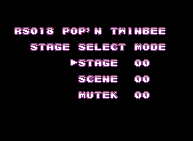 Pop'n Twinbee level select